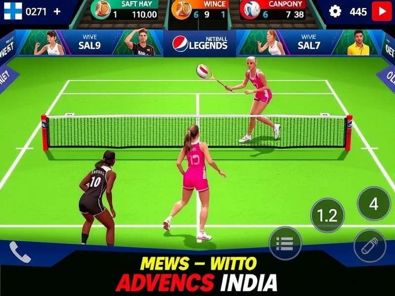 Netball Legends India Gameplay Screenshot